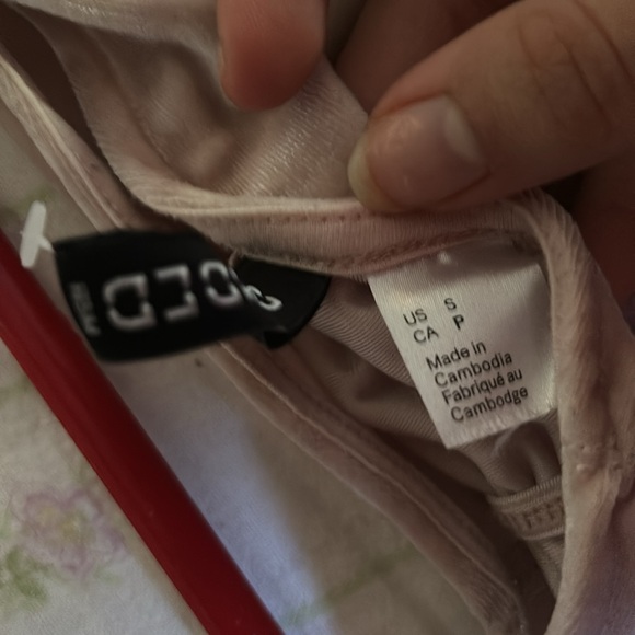 Cute top en velour - Picture 3 of 3